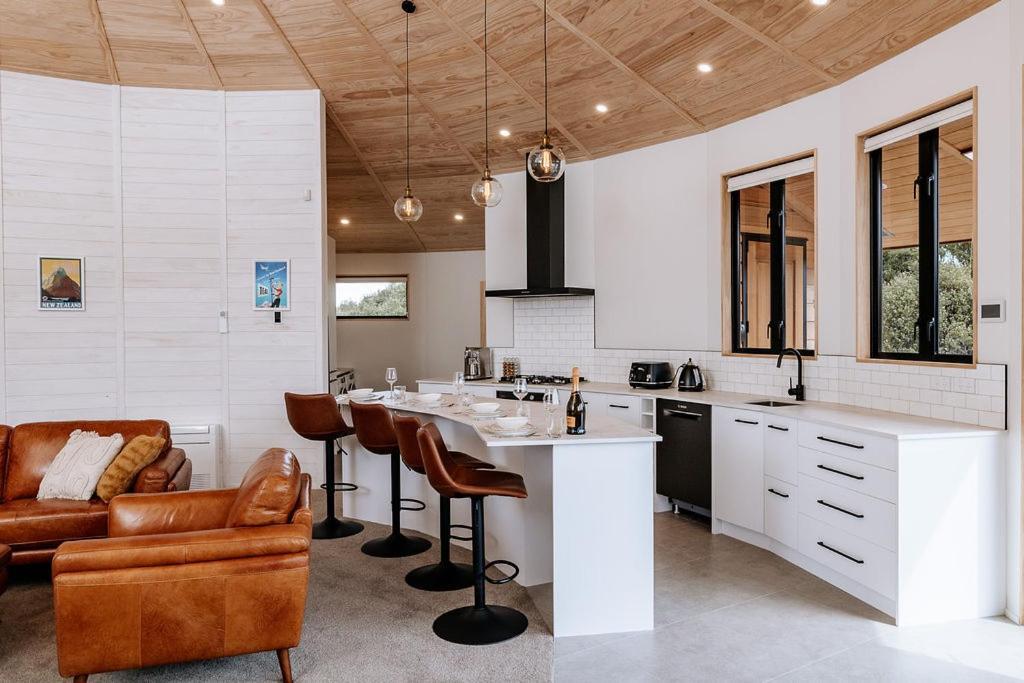 Kaho - Ohakune Holiday Home With Spa Экстерьер фото