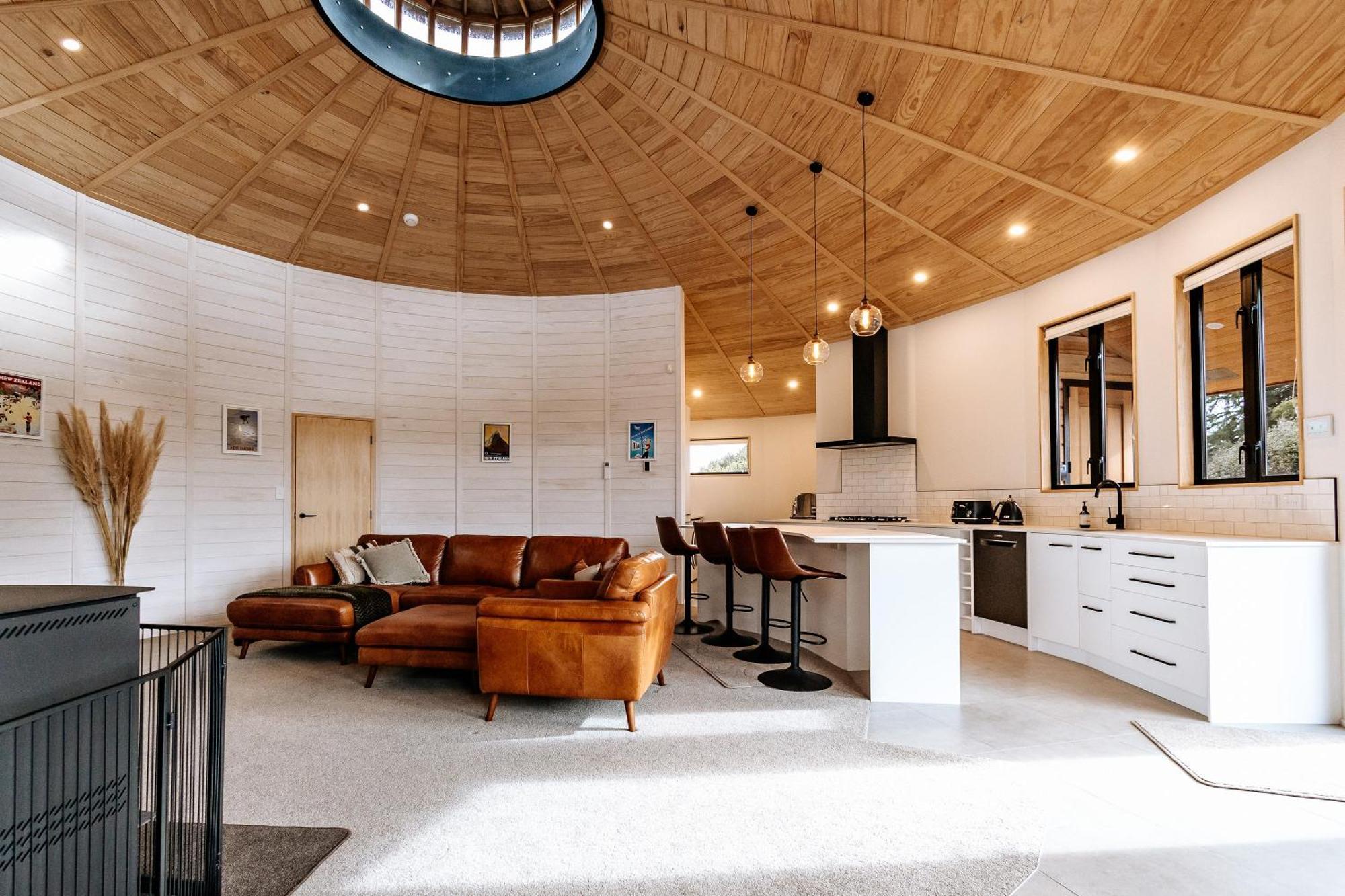 Kaho - Ohakune Holiday Home With Spa Экстерьер фото